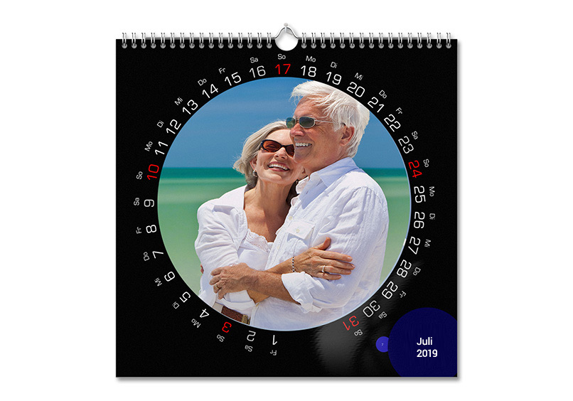 Foto Wandkalender mit frei wählbarem Startmonat